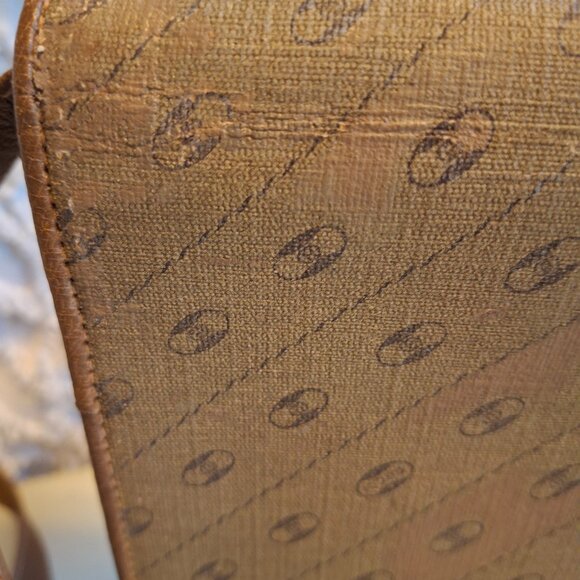 GUCCI Accessory Collection Envelope Purse Shoulder Bag Convertible Clut GG Logo - Picture 7 of 16